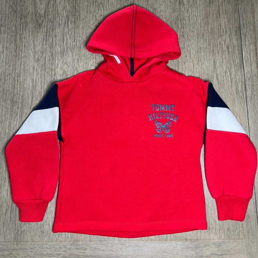 Tommy Hilfiger Girl Size 8/10 Red Hoodie